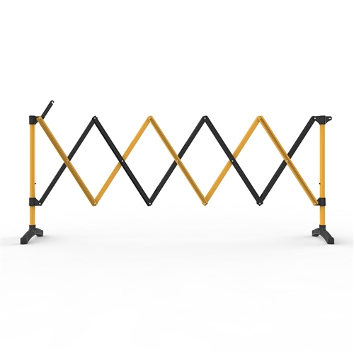 Barrier Group 3m Black/Yellow Port-a-guard Expandable Barrier Kit BPG300BY