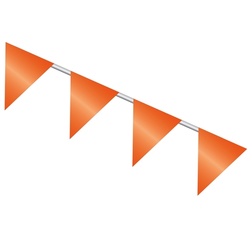 Bunting Orange 30 Metre roll on rope