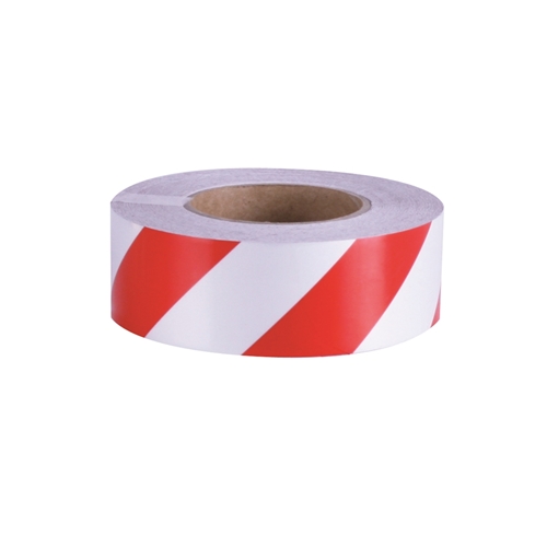 Red/White Reflective Tape 50mm - Sold Per Metre