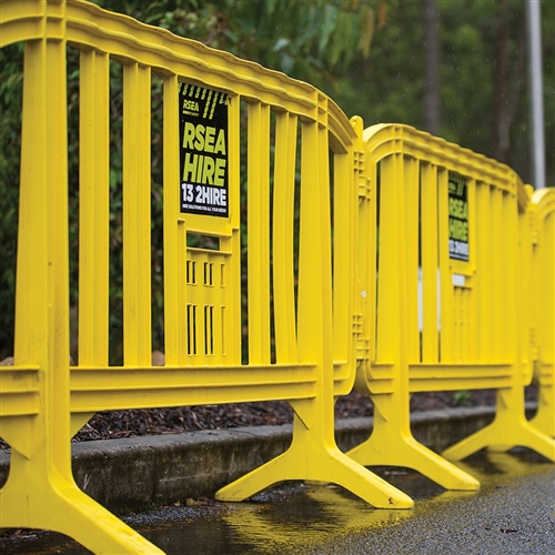 RSEA Plastic Crowd Control Barrier
