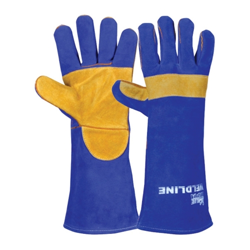 Blue Rapta Weldline Blue & Gold Welding Glove
