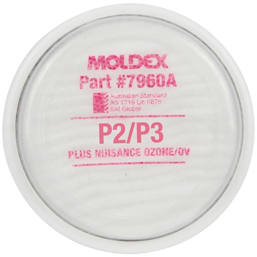 Moldex® 7960A P2/P3 Filter Disk w/ Nuisance Vapour (Pair)