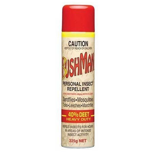 Bushman's Repellent Insect Ultra Aerosol Heavy Duty 225g BU225A