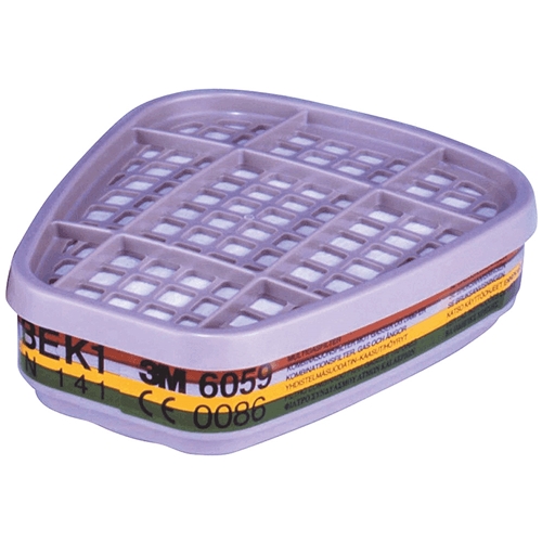 3M™ 6059 Multi Gas/Vapour A1B1E1K1 Cartridge Filter (Pair)