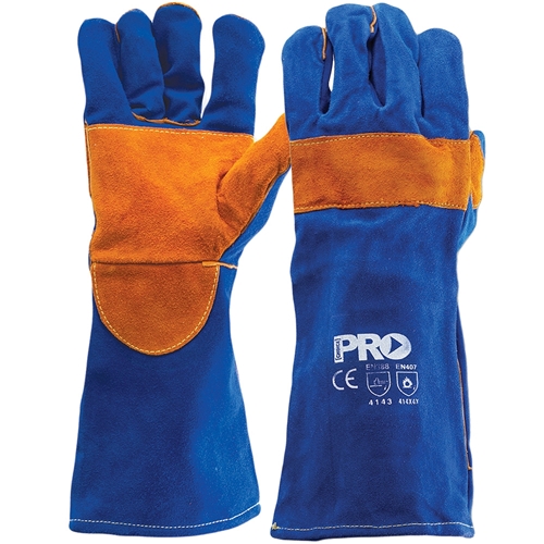 ProChoice PyroMate® Blue Heeler Premium Welding Gloves KBW16Q