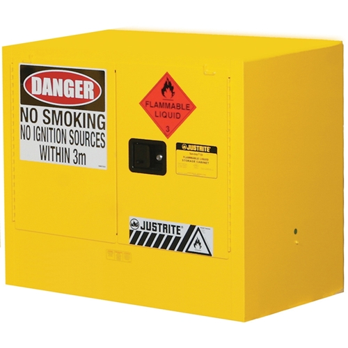 JUSTRITE Under Bench 100L Flammable Liquid Storage Cabinet AU25748