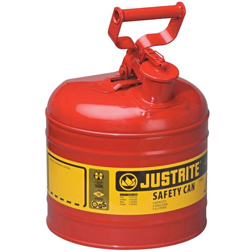 JUSTRITE 7.5L Type 1 Safety Can 7120100