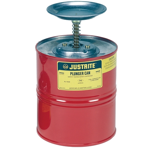 JUSTRITE 1.9L Dasher Plunger Can 10208