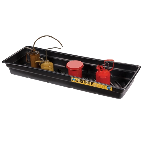 PBA 28715 45L Safety Spill Tray Eco Poly Blend 1168x406x139