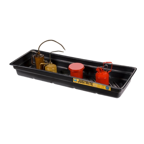 PBA 28715 45L Safety Spill Tray Eco Poly Blend 1168x406x139