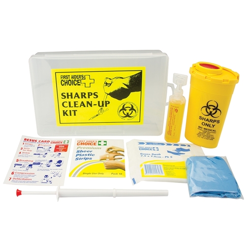 First Aider's Choice™ Sharps Clean Up Kit 30042