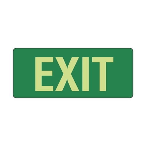 Emergency Signs - Exit Poly Sign_350x145mm