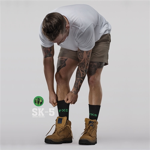 FXD Workwear SK-5™ Bamboo Work Socks - 2 Packs