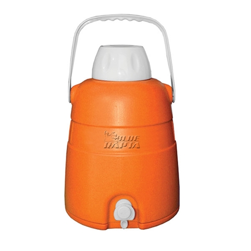 Blue Rapta 5L Orange Cooler Jug w/ Tap