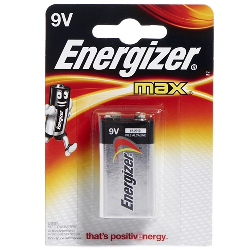 Energizer Max Alkaline 9V Battery