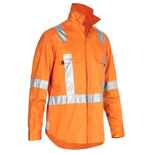 ELEVEN Workwear 3M™ 'X' Taped L/S Drill Shirt