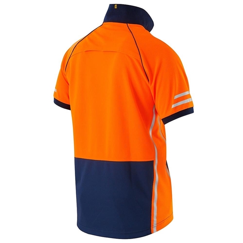 ELEVEN Workwear AEROCOOL Spliced Hi-Vis Polo Shirt