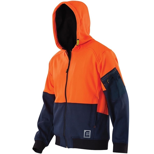 ELEVEN Workwear Evolution Hi-Vis Spliced Hoodie